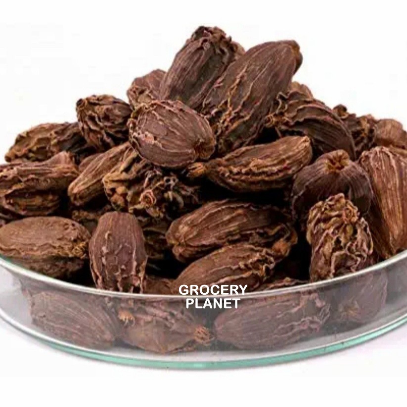 

Black Cardamom - Kali/Badi Elaichi - Kapulaga Hitam India