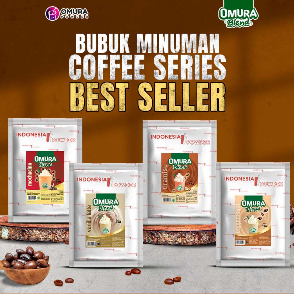 

[COFFEE SERIES] Omura Blend Bubuk Minuman Rasa Coffee / Kopi Instant Powder Drink Omura Powder