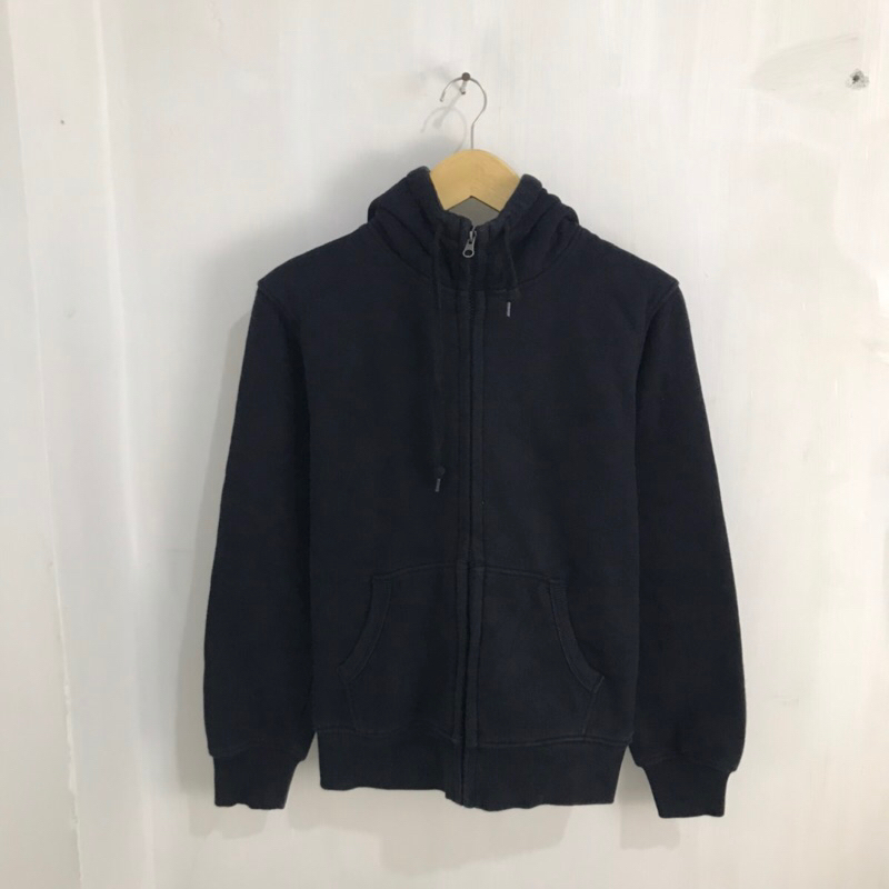 ziip hoodie uniqlo second original