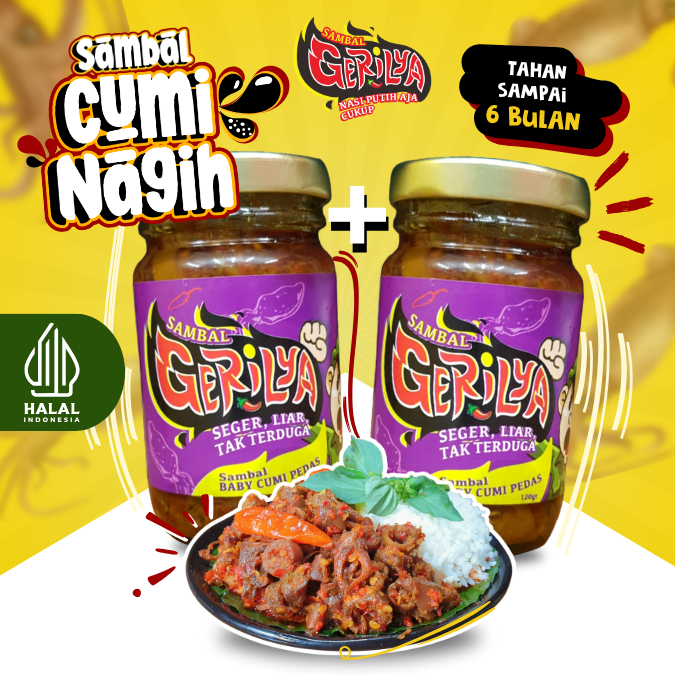 

GERILYA - Combo Sambal Cumi Pedas