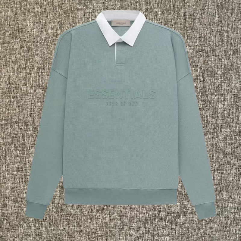 Essentials Fear of God Henley Rugby Sycamore Original