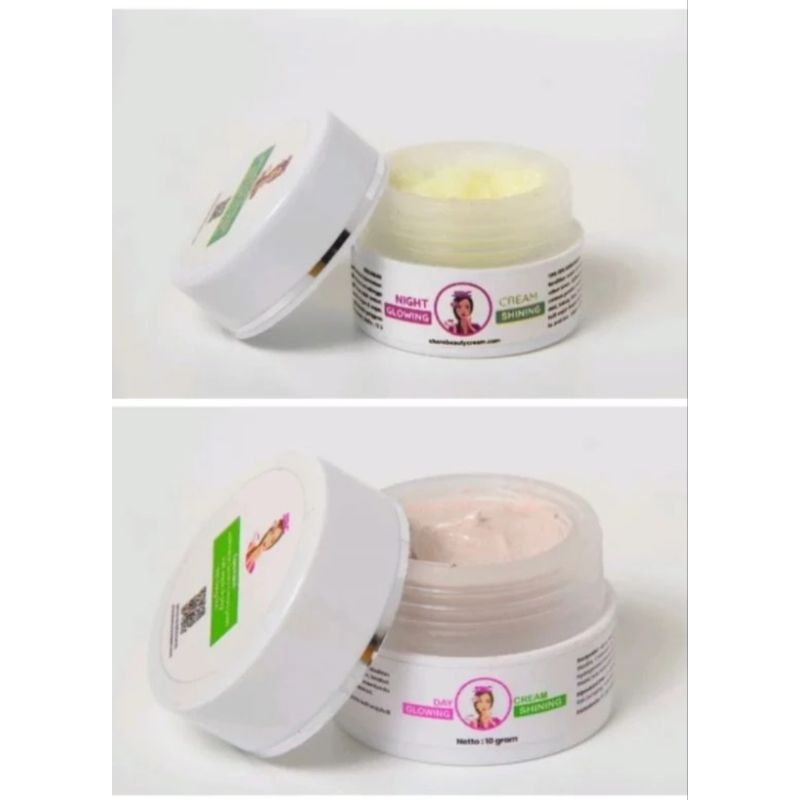 siang+malam (ecer sbc glowing)super ampuh hilangkan flek jerawat dan kusam aman bpom