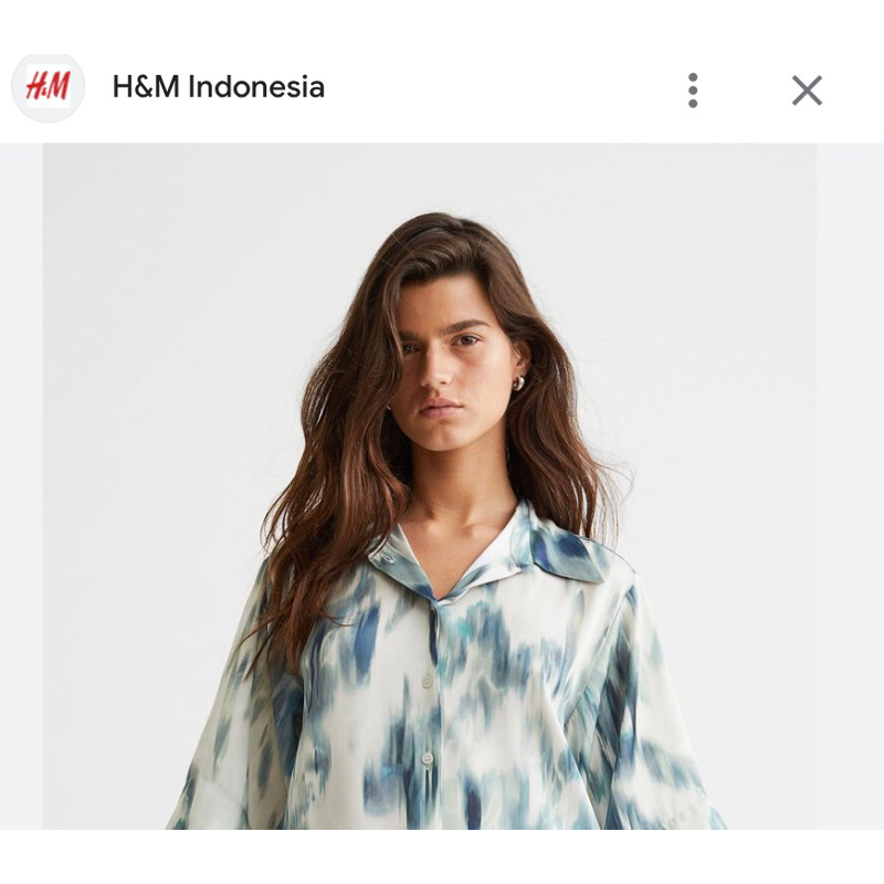 DRESS SATIN SILK HM SEMBUR TIE DYE