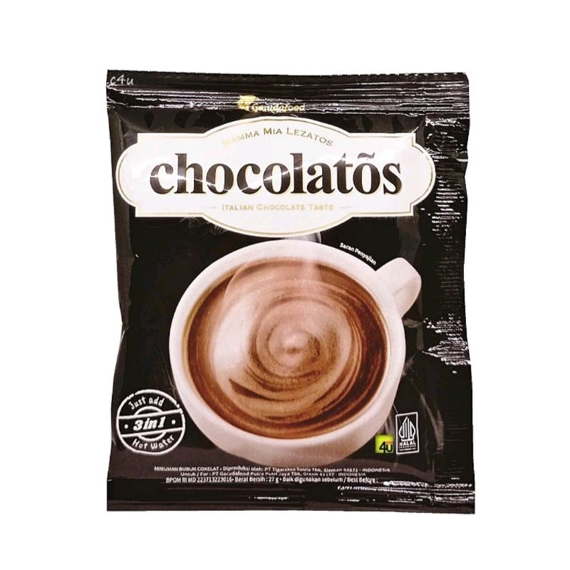 

CHOCOLATOS DRINK // KEMASAN SACHET // 1 RENTENG ISI 10 SACHET