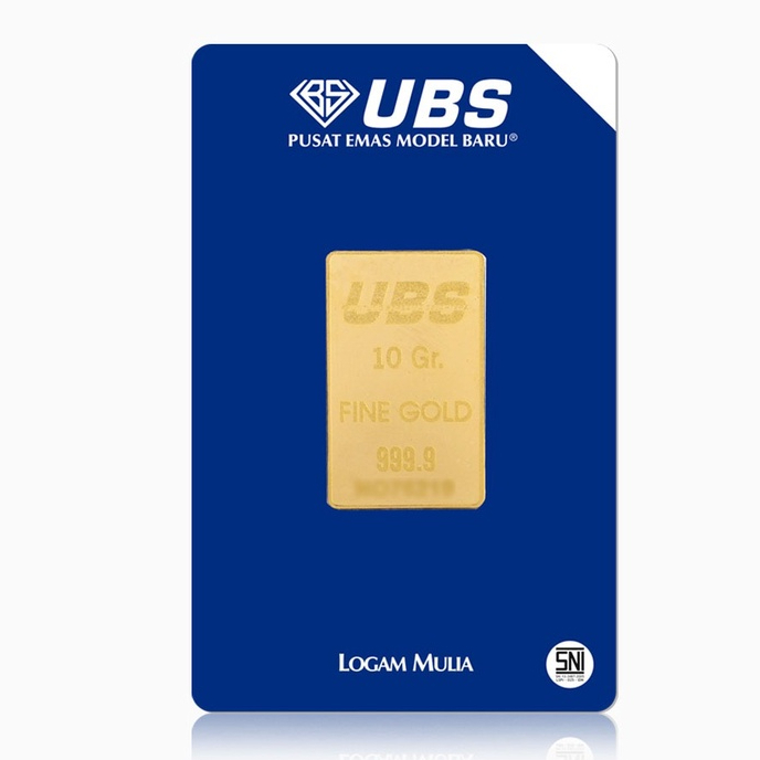 PAYLATER LM EMAS UBS 10 gram, LOGAM MULIA TERBARU
