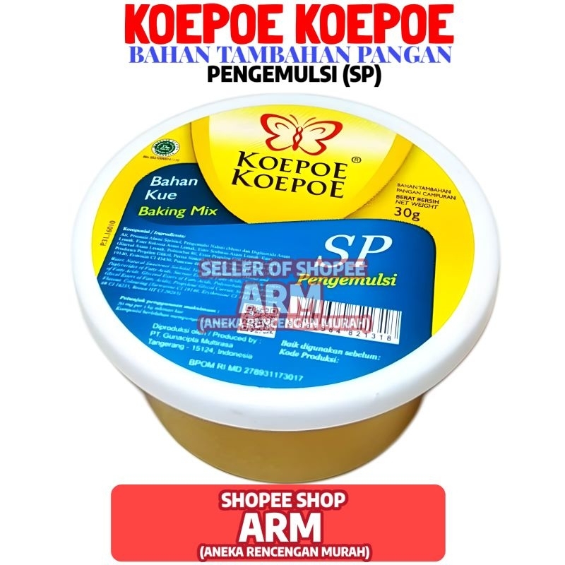 

Pengemulsi SP Koepoe 30gr
