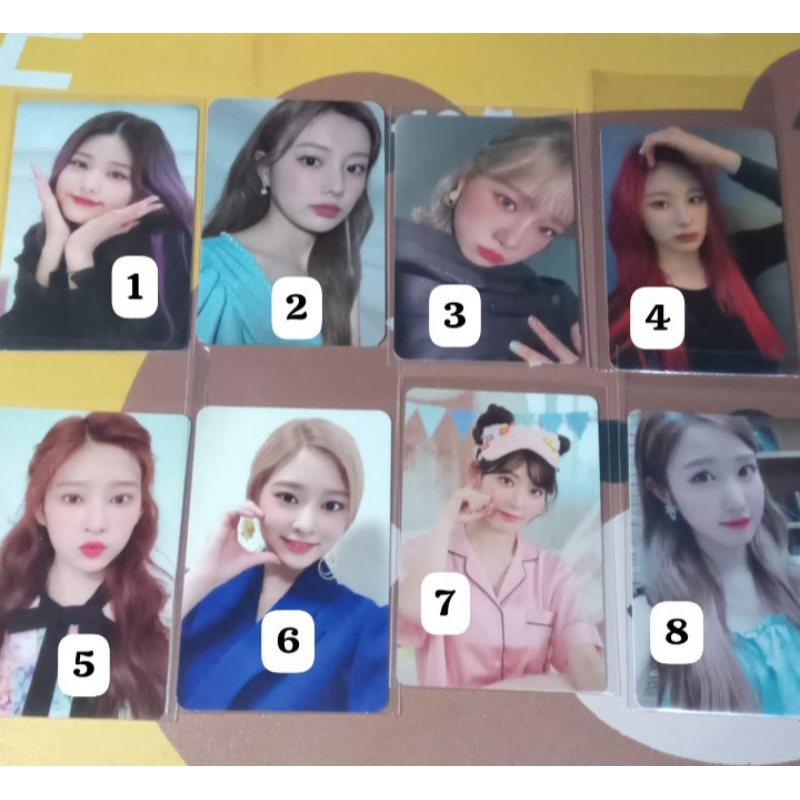 ready stok pc iz*one potocard iz*one official