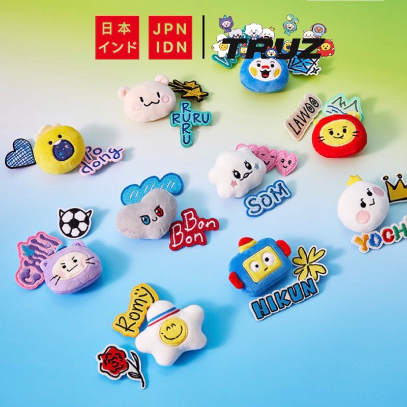 [ Pre Order ] Treasure x Impressive Present - Truz  Badge / Pin / Lencana 2023 (Impressive Present)