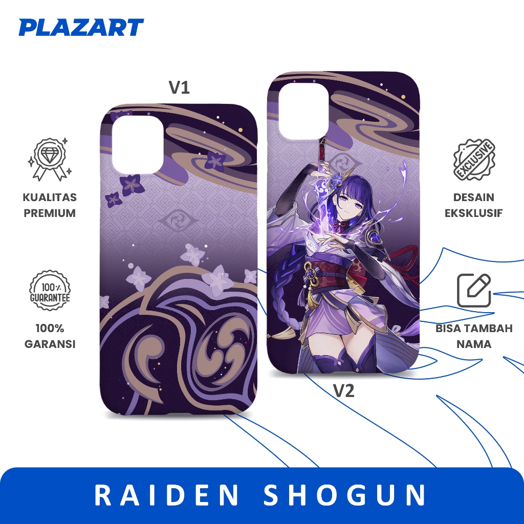 Raiden Shogun Genshin Impact Premium Phone Case
