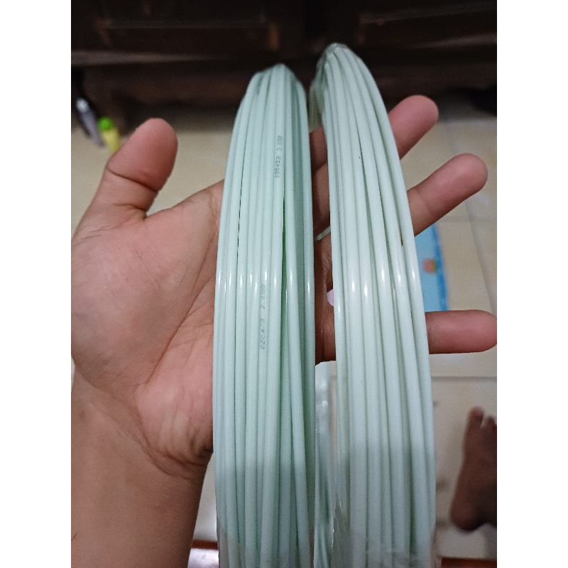 ECER FIBER LAYANGAN PUTIH SUSU PER 3METER 2mm, 2.5mm, 3mm, 3.5mm, 4mm
