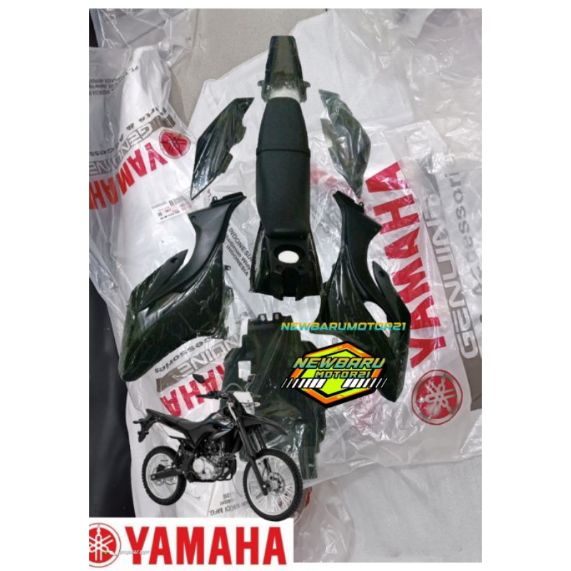 Cover Body set yamaha WR 155 WR155 hitam original YGP Asli yamaha 100%