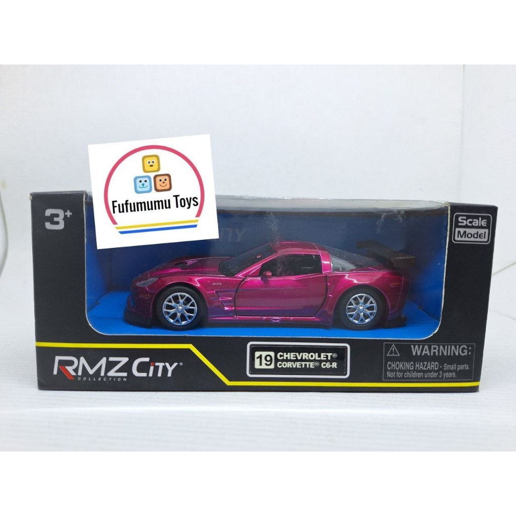 RMZ City Diecast Chevrolet Corvette 5 Inch Freewheel & Pullback Series