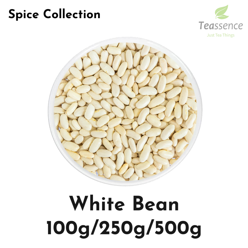 

Cannellini Bean / White Kidney Bean / Kacang Cannellini 100g/250g/500g Spicessence