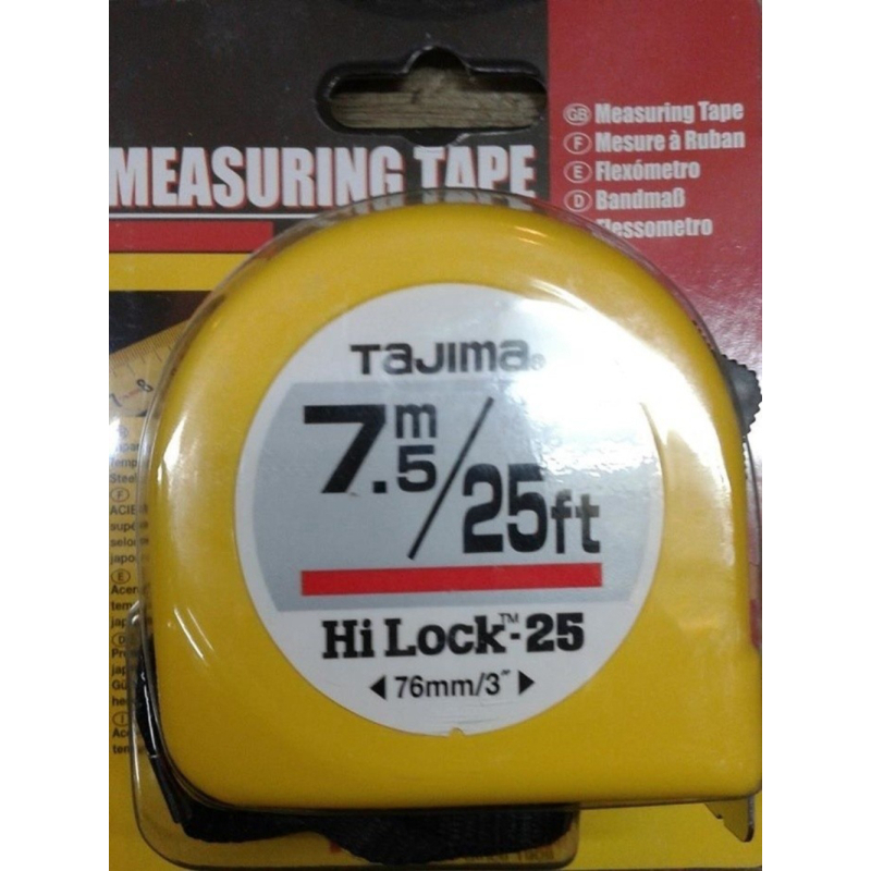 

meteran tajima 75M measuring tape 75 M Meter ukur steel Japan Asli Berkualitas