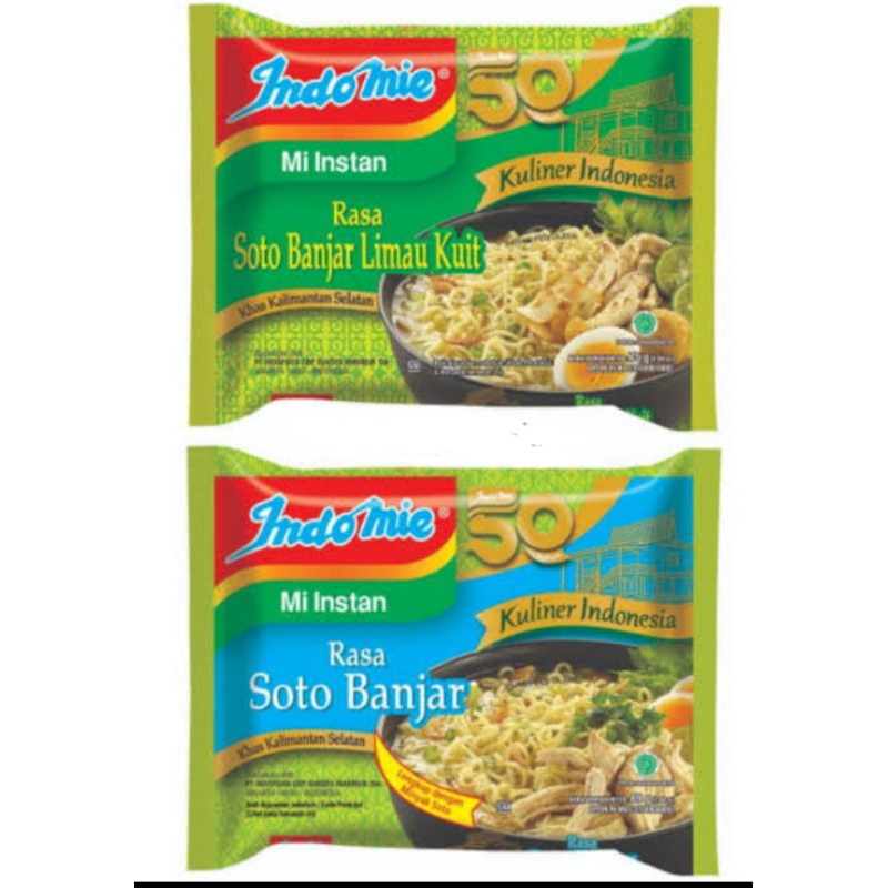 

indomie kuah khas kalimantan selatan per 5 bungkus