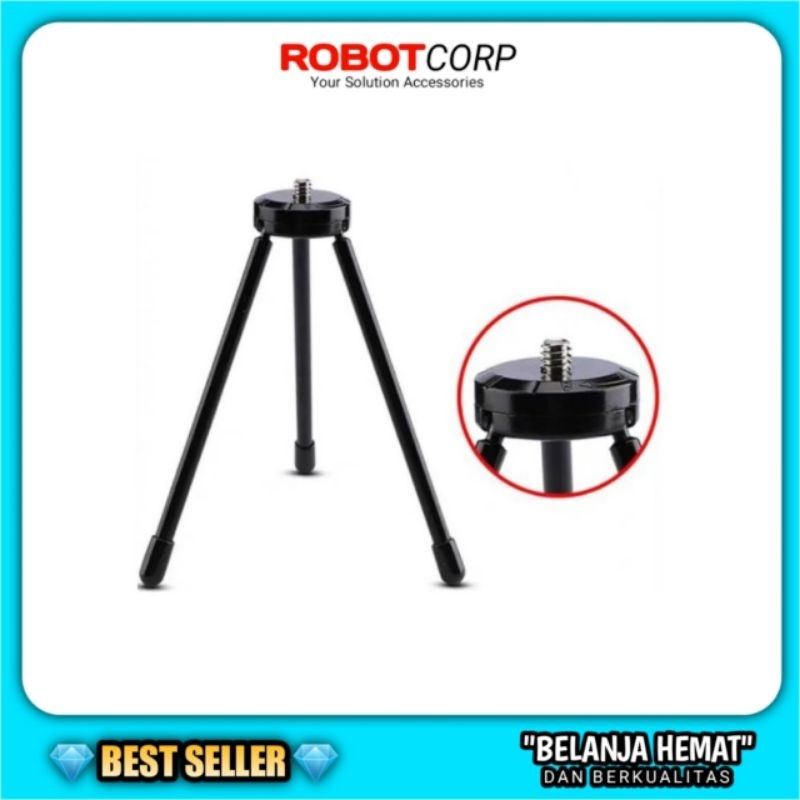 Tripod Meja HP Kokoh - Tripod Kamera Besi Alloy
