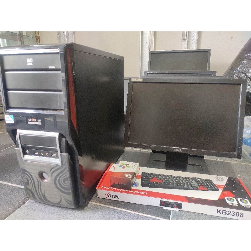 Paket Komputer Fullset core i3, i5, i7Ram 4gb Hardisk 500gb Monitor 17inc