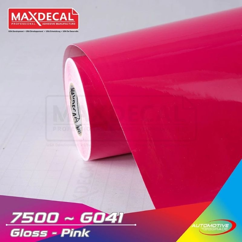 Skotlet pink glossy maxdecal