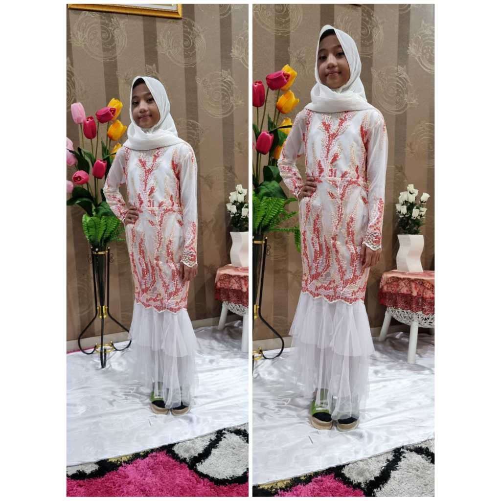 Gamis Anak Full Furing H90SJ