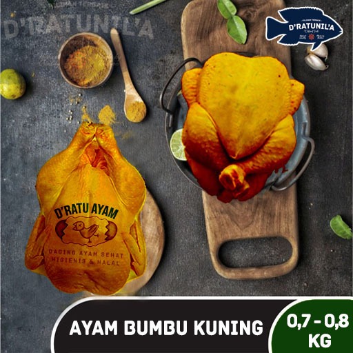 

NEW !!! Ayam Marinasi Bumbu Kuning Siap Goreng Size 7-8 ons - Dijamin Halal 100% DEWA AYAM Supreme Frozen Food