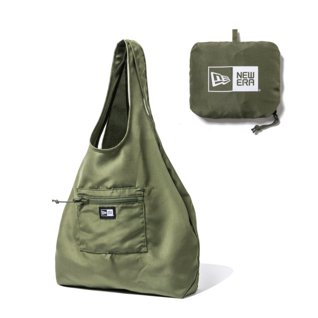 Tas New Era Cap Eco Tote Bag Olive Original