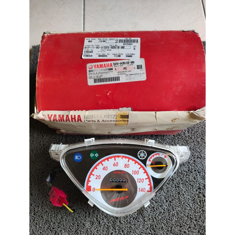 speedometer mio sporty 5vv old original thailand