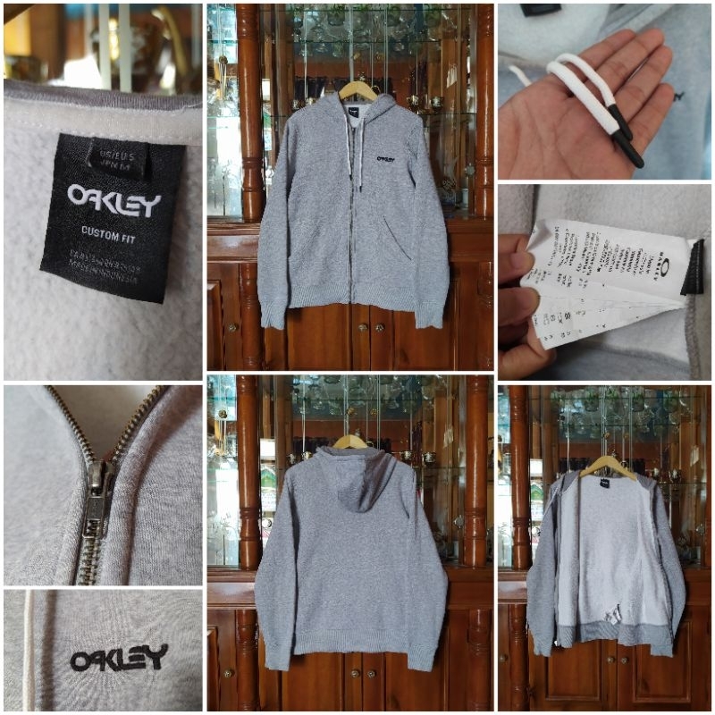 hoodie zipper oakley original