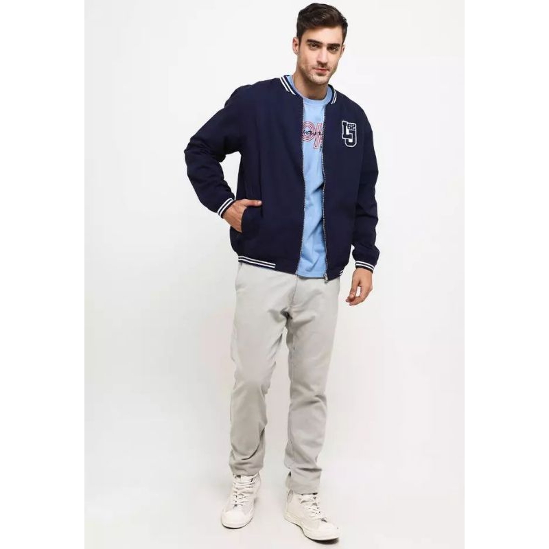MJF 145 JAKET BOMBER PRIA LOIS ORIGINAL