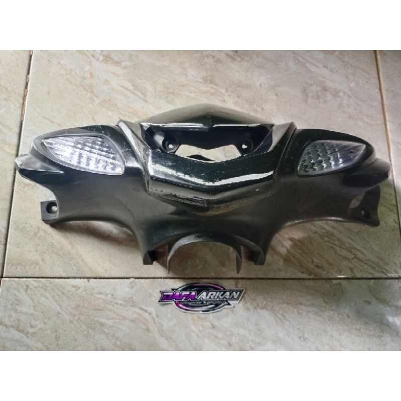 batok kepala depan set riting sein kanan kiri set cover xeon karbu (original istimewa copotan motor)