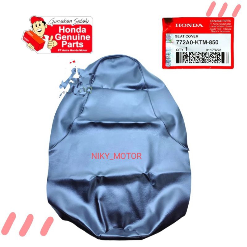 Sarung jok / kulit jok supra x 125 original ahm