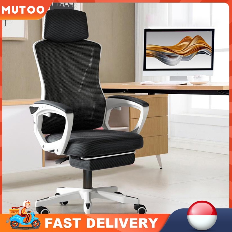 MUTOO Kursi Kantor Kursi Kerja Jaring/Mesh
