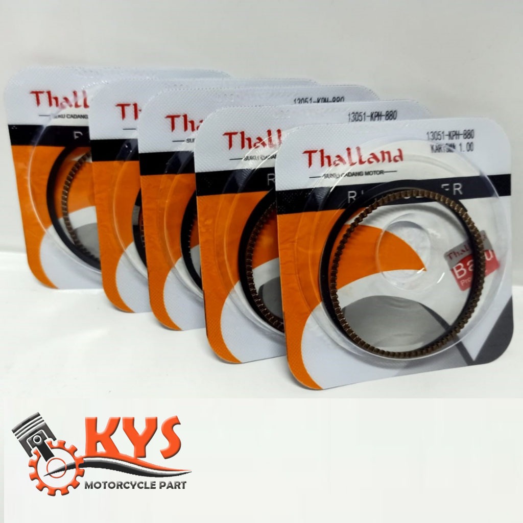 RING SEHER PISTON RING HONDA KARISMA SUPRA X 125 OS STD 25 5 75 100 150 THALLAND / RTHC