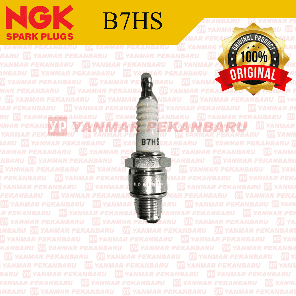 Busi  B7HS NGK Original Yamaha Outboard 2 tak Robin EY15 EY20 Spark plug