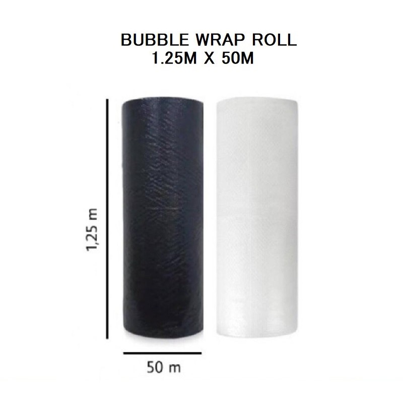 

BUBBLE WRAP 2.0KG UKURAN 125CM X 50M
