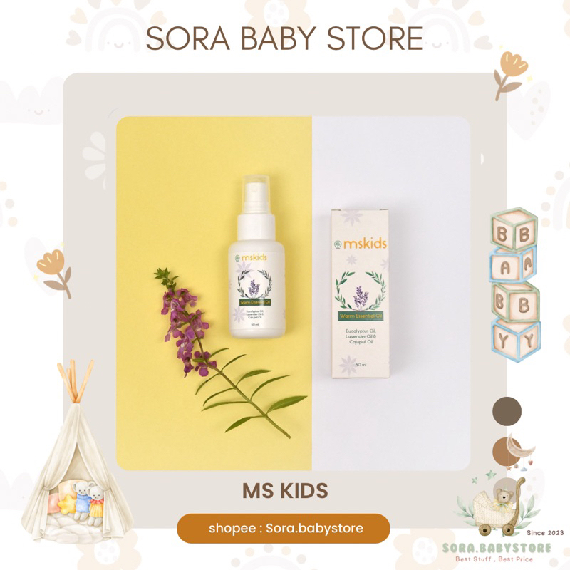 MS KIDS - Warm Essential Oil (Minyak Telon)