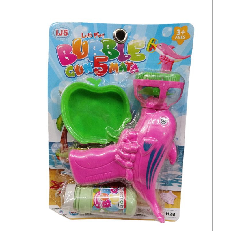 Mainan Bubble Gum Dolpin / Mainan Gelembung busa