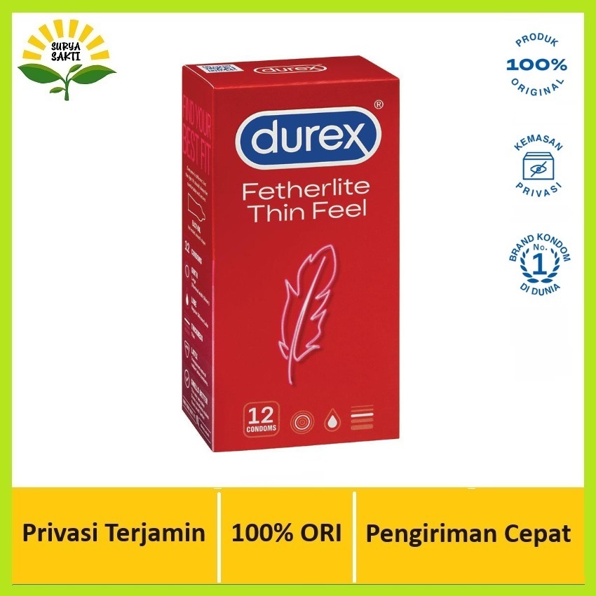 Kondom Durex Fetherlite - Isi 12