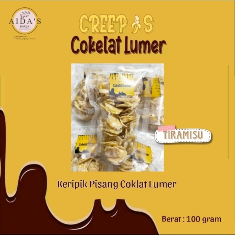 

Keripik Pisang Coklat Lumer 100 gram