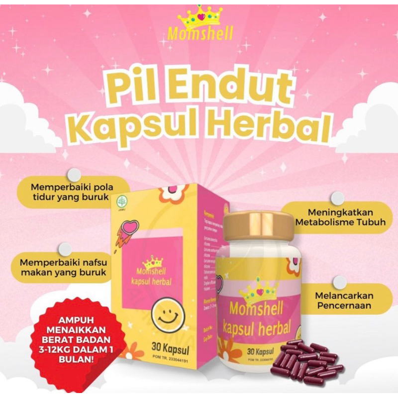 Pil endut Momshell BPOM