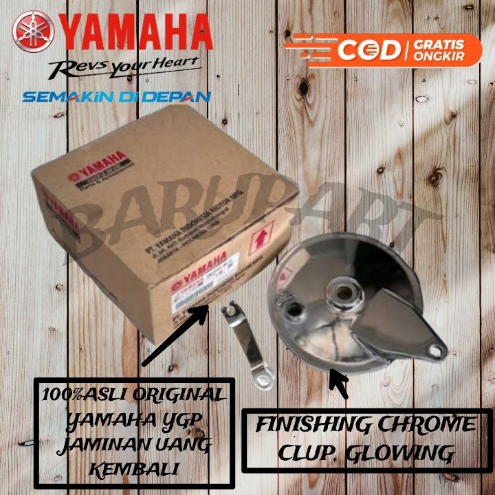 TUTUP PANEL TROMOL BELAKANG RXKING RX KING RX-KING CHROME PLUS PAHA REM CROM BAHAN ORIGINAL BARU