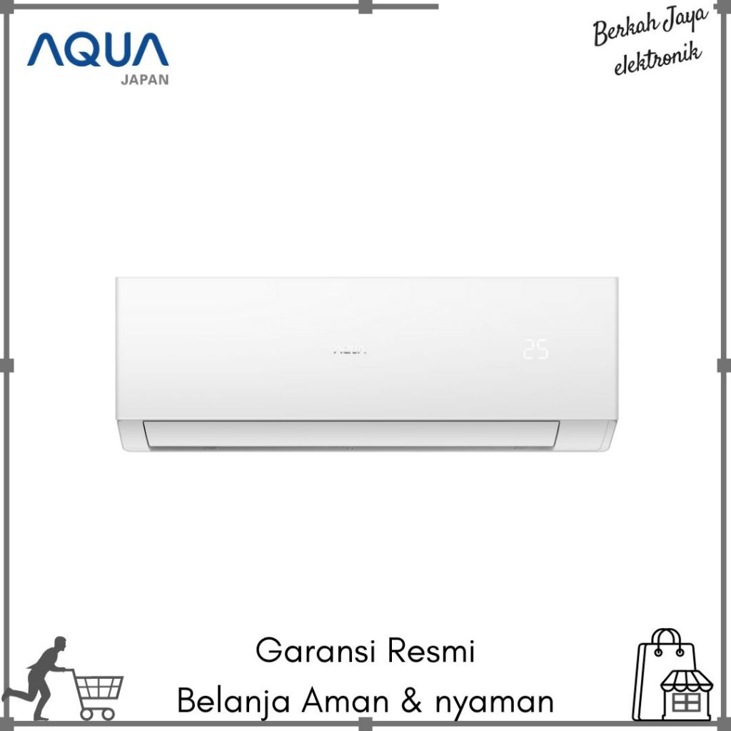 AC AQUA KCR-09AHQ AC 1PK AQUA AC SPLIT 1 PK LOW WATT 9AHQ JAPAN QUALYTY