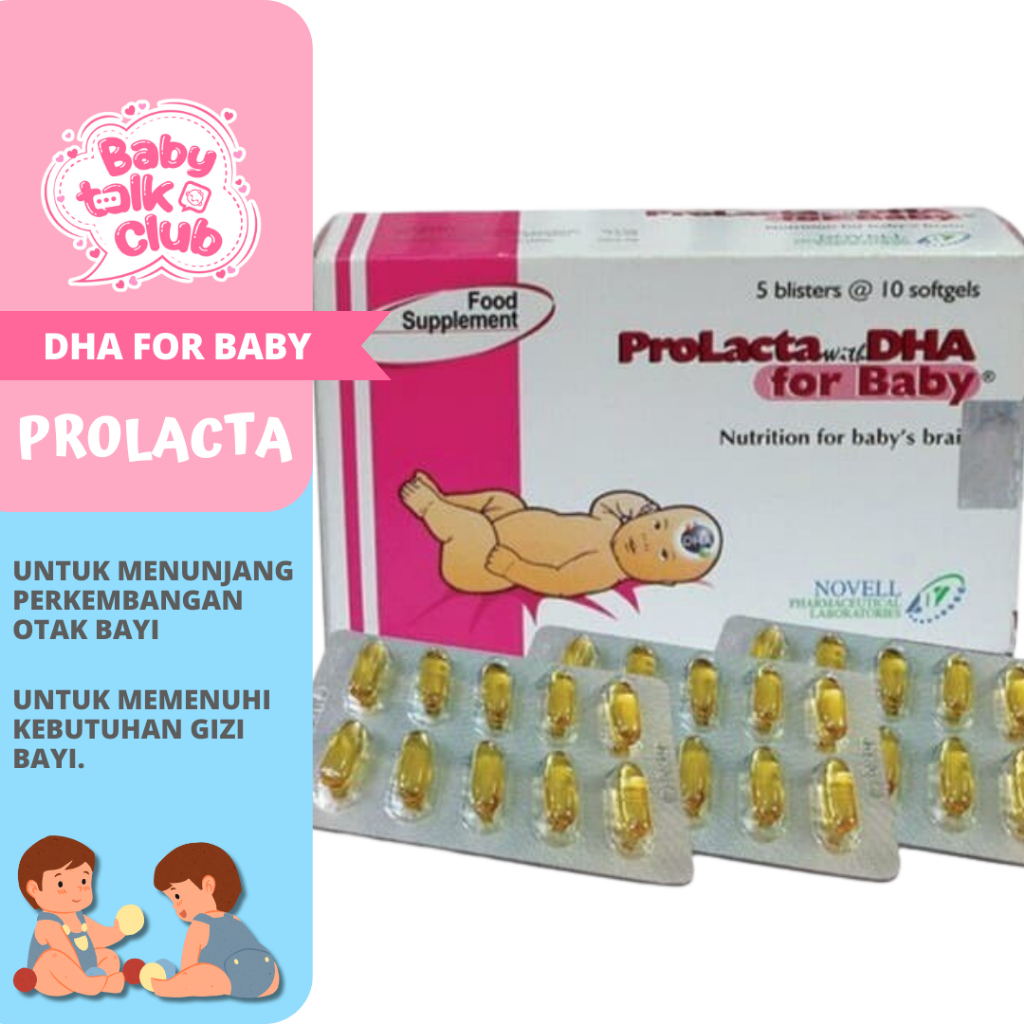 PROLACTA W/ DHA FOR BABY 5X10 DHA / Baby / Bayi / Vitamin Bayi