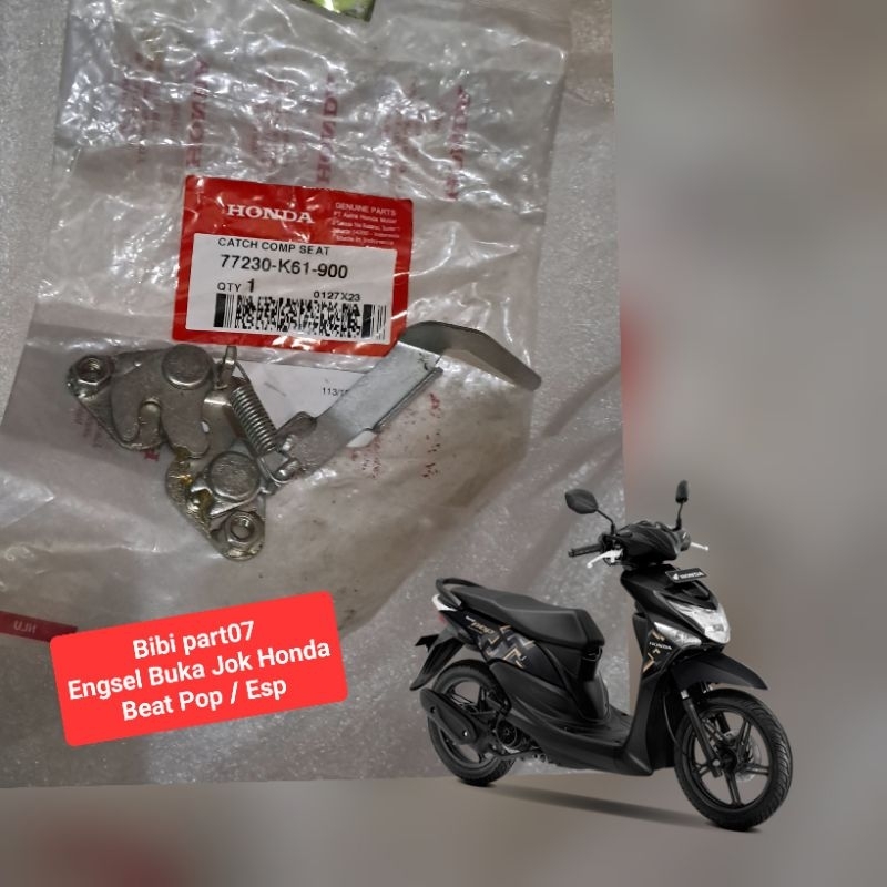 77230-K61-900 Lawan kunci sadel Beat Pop