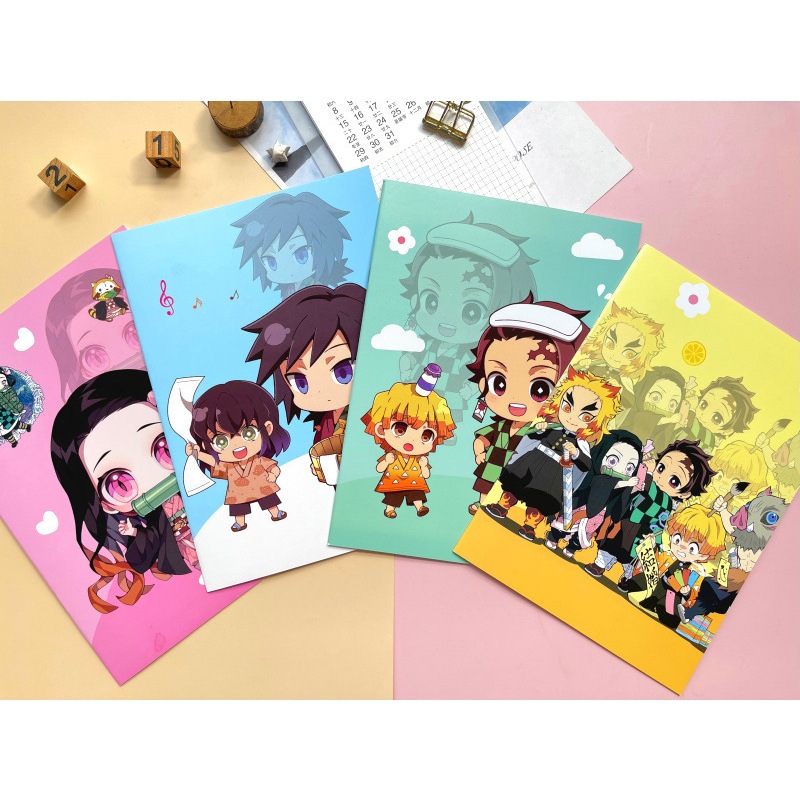 

BUKU TULIS ANAK SEKOLAH KIMETSU NO YAIBA | BERMOTIF UKURAN BESAR B5 MOTIF CARTOON DEMON SLAYER | ALAT TULIS SEKOLAH | PERLENGKAPAN SEKOLAH | TANJIRO | NEZUKO | ZENITSU | INOSUKE | Giyu Tomioka | DEMON SLAYER NEW