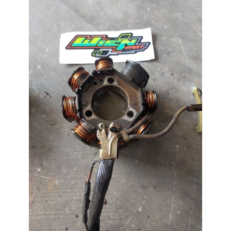 Spul Tiger Revo Original Copotan Motor Tanpa Pulser