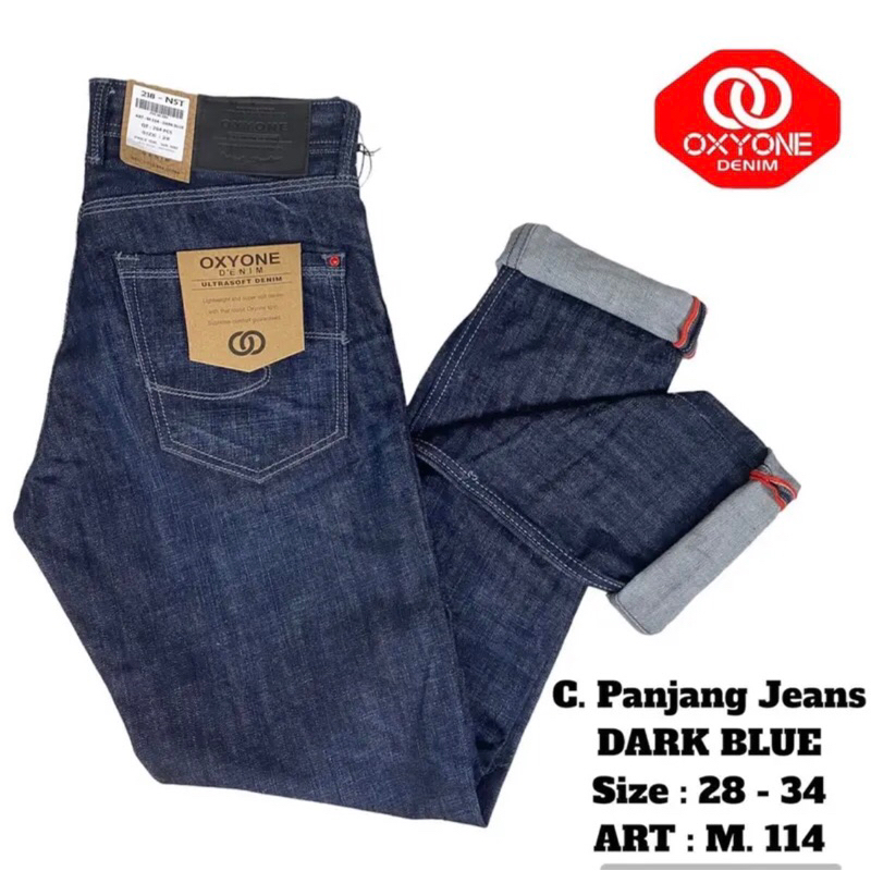 Celana jeans OXYONE pria