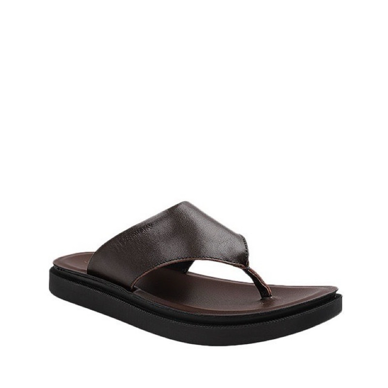 PSPGN.CO | ORIGINAL BRANDED OBERMAIN CARFIELD PATTON OJ6201BR SANDAL KULIT PRIA JEPIT FLIPFLOP SLIDE