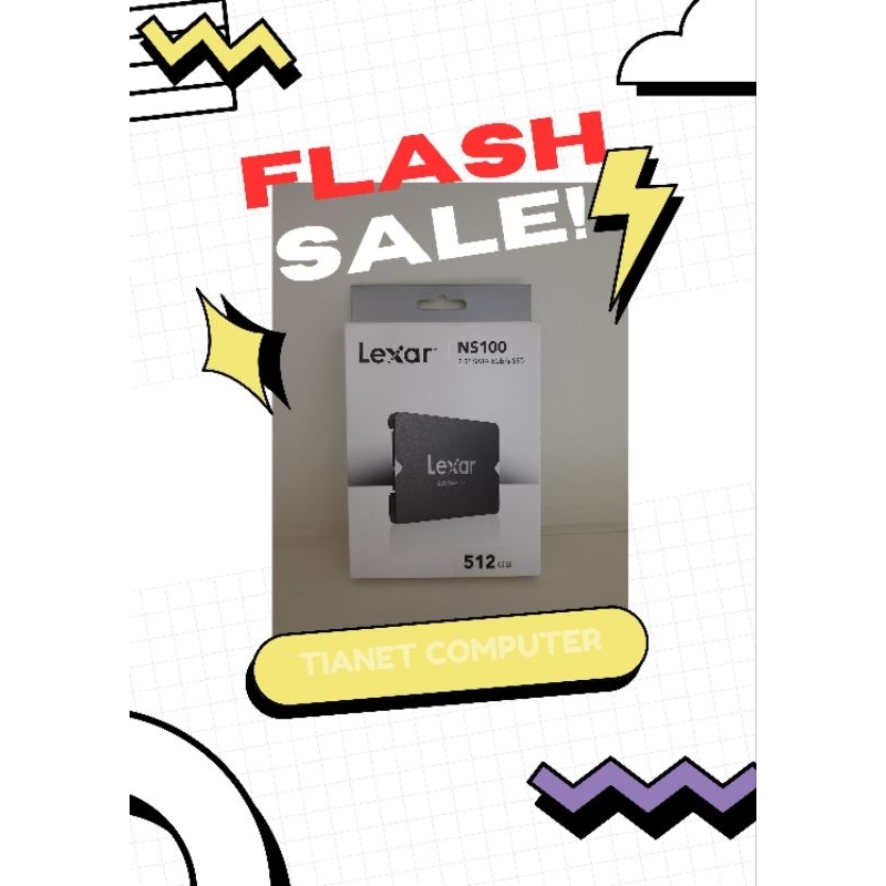 Lexar SSD 2.5" LNS100 Lite SATA III 512GB