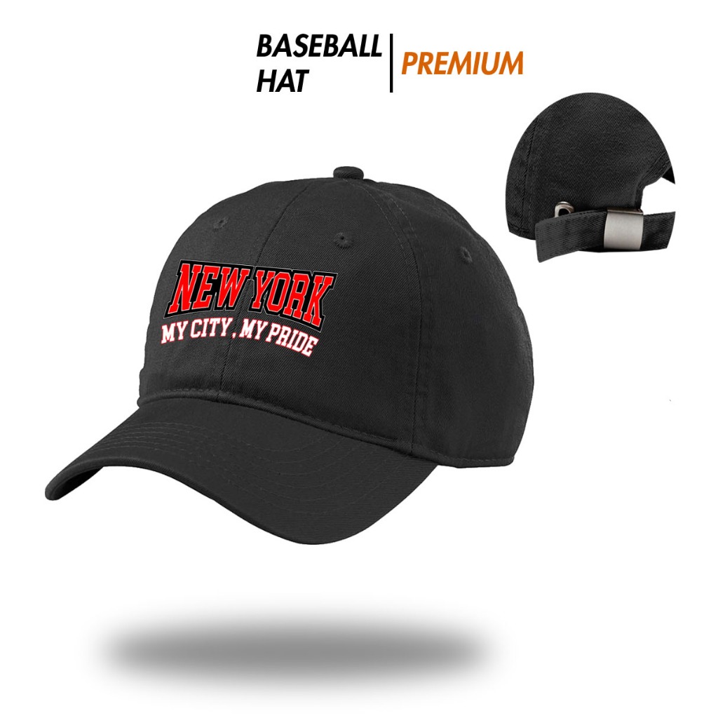 Topi Baseball Hat Premium Logo newYork terbaru original premium - Topi outdoor casual pria wanita - 