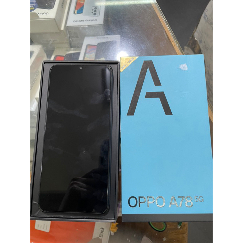 oppo a78 5g 8/128 second fullset